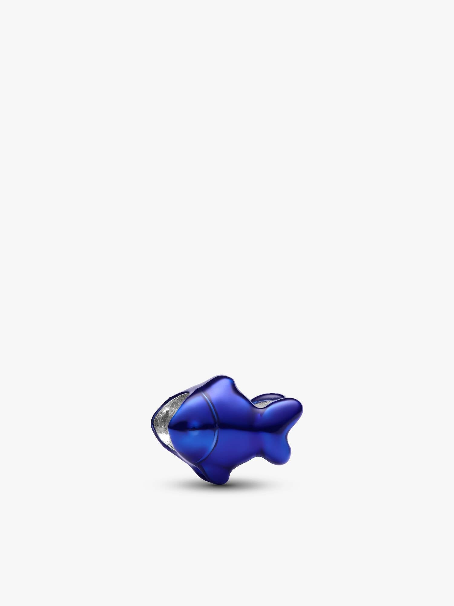 Blauer Fisch Mini-Charm