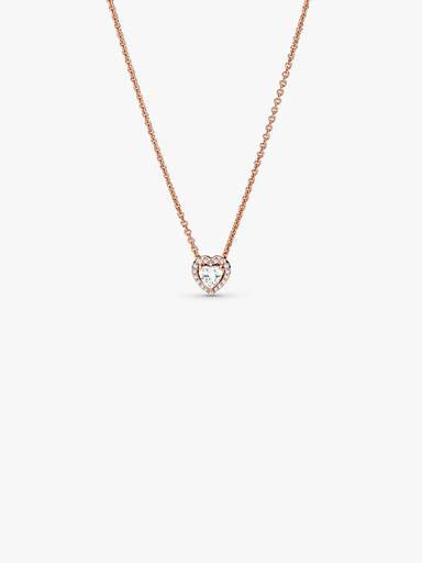 Funkelndes Herz Collier-Halskette