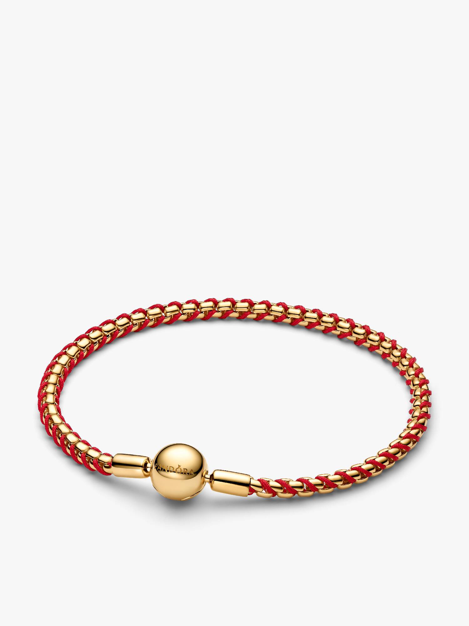Rote Kordel Gliederarmband