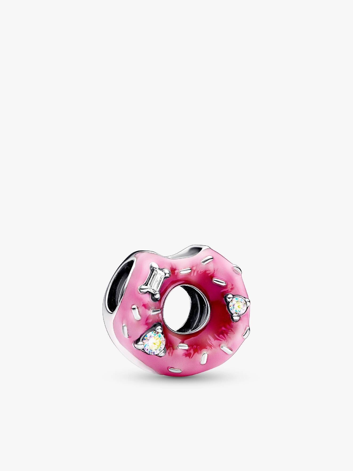 Funkelnder Donut mit Streuseln Charm