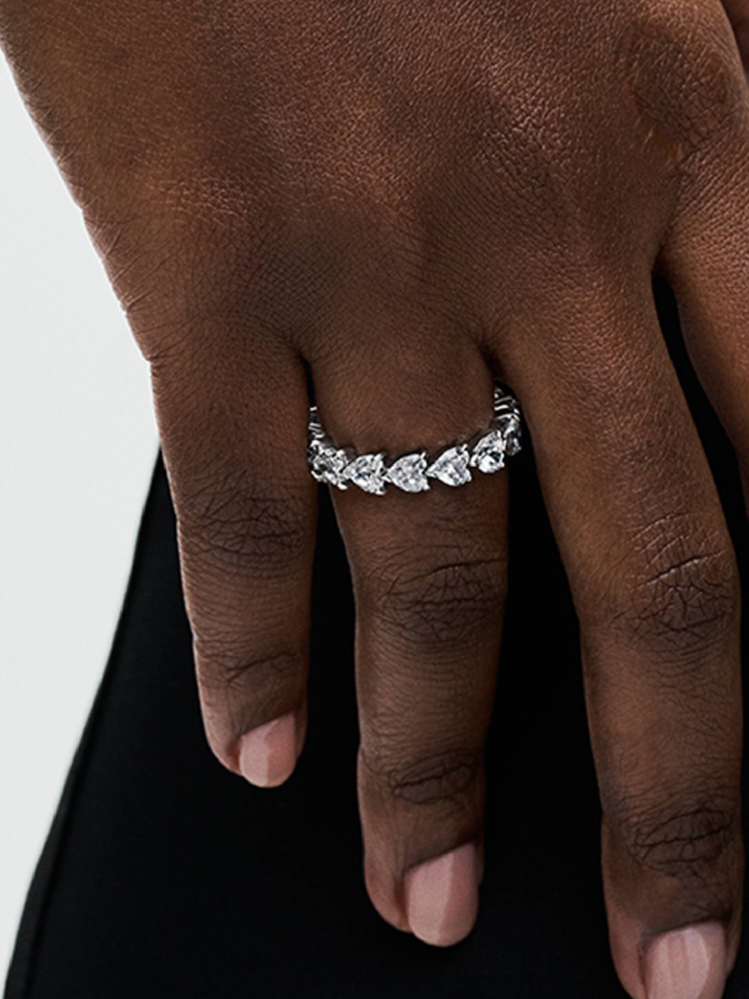 Herzreihe Ewigkeits-Ring