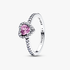 Erhabenes Hellviolettes Herz Ring Erhabenes Hellviolettes Herz Ring