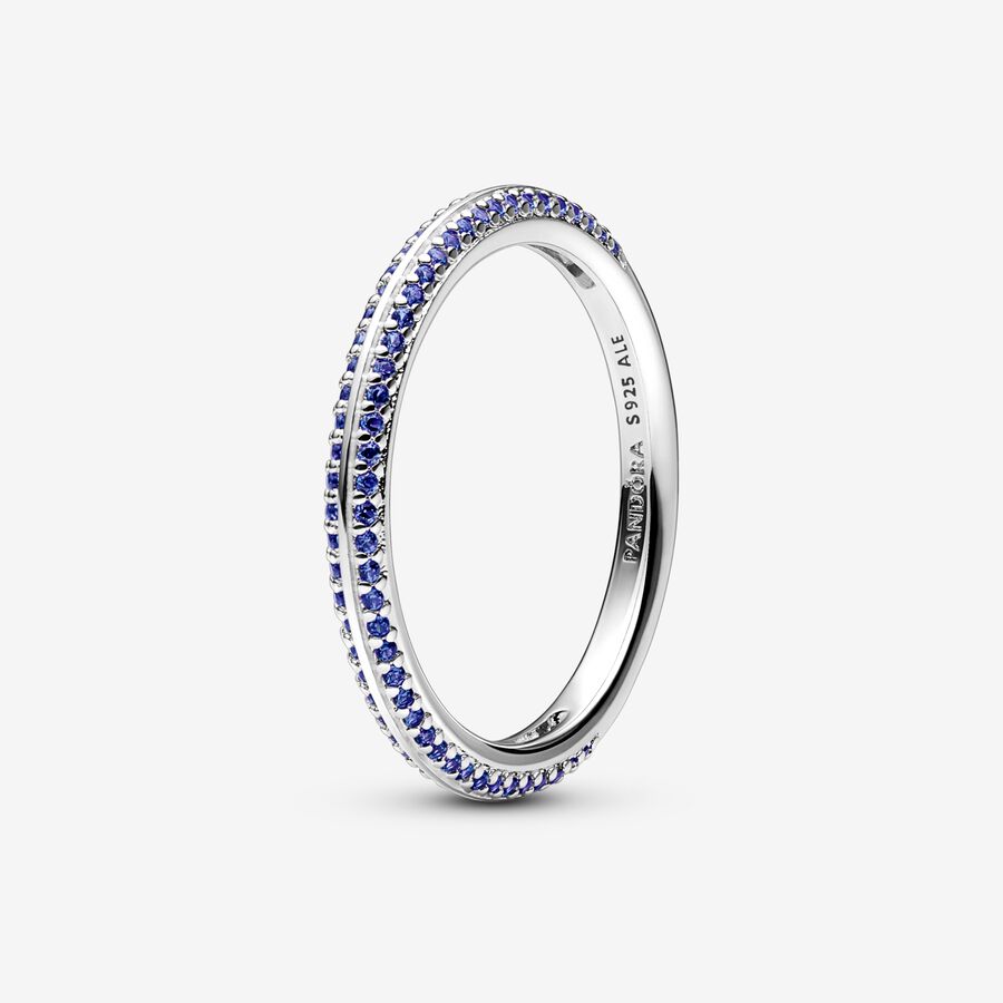 Pandora ME Blauer Pavé-Ring
