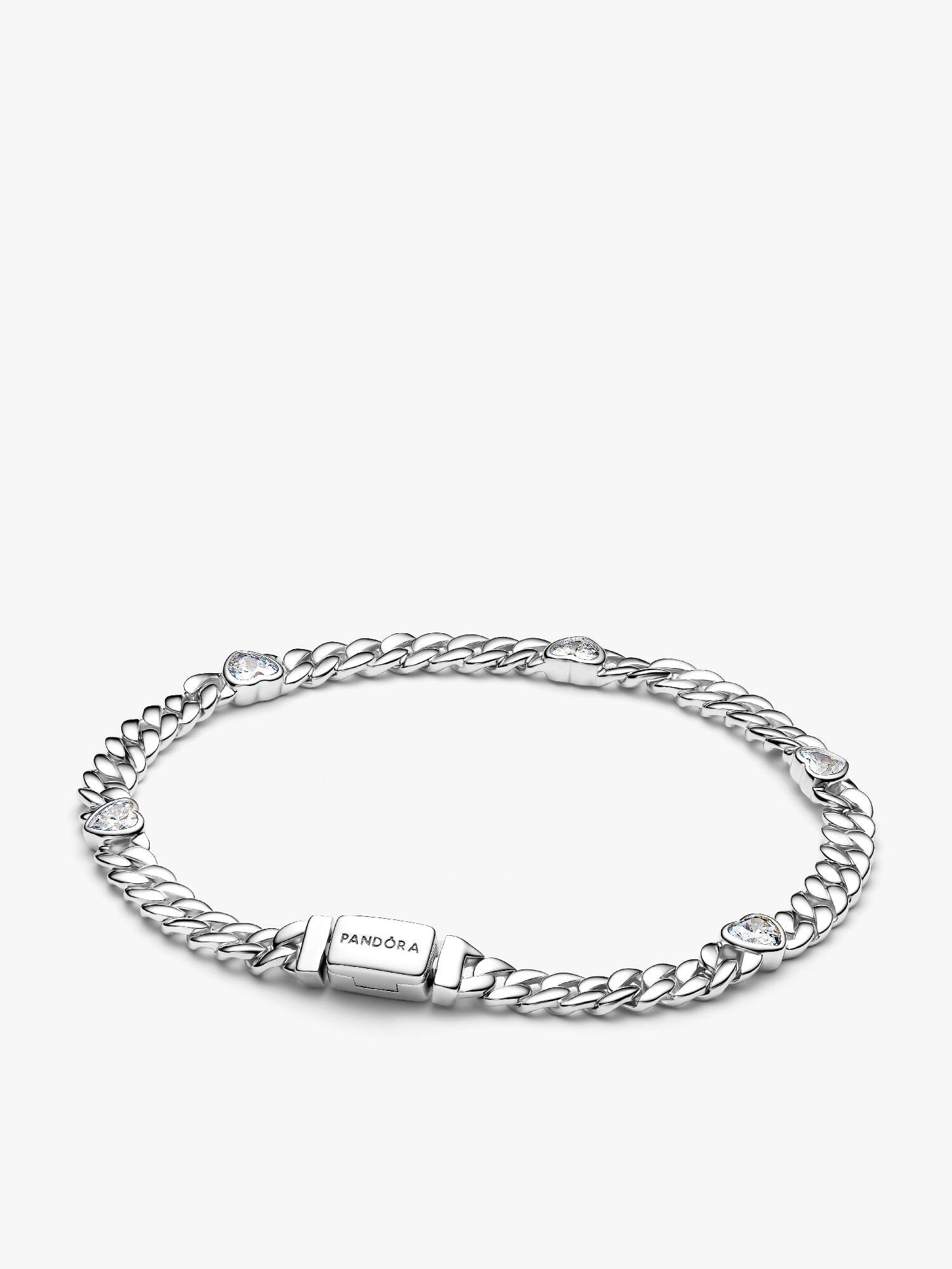 Herz Cuban-Gliederarmband