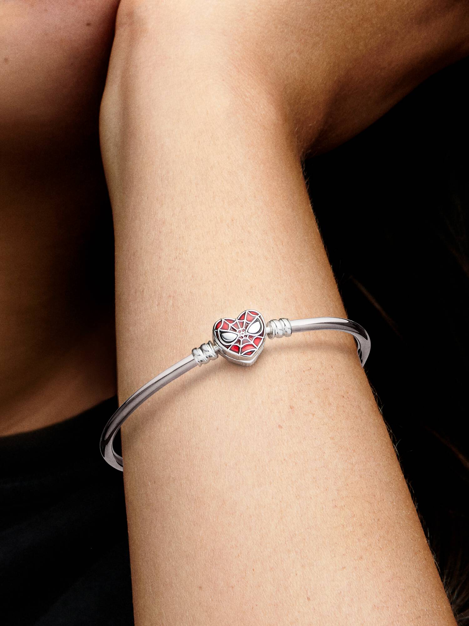 Pandora Moments Marvel Spider-Man Maske Kugelverschluss Armreif