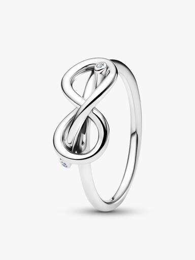 Unendlichkeitsknoten Ring