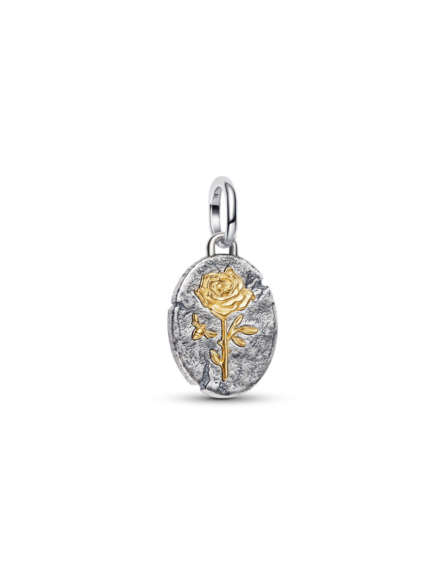 Rose Medaillon-Charm