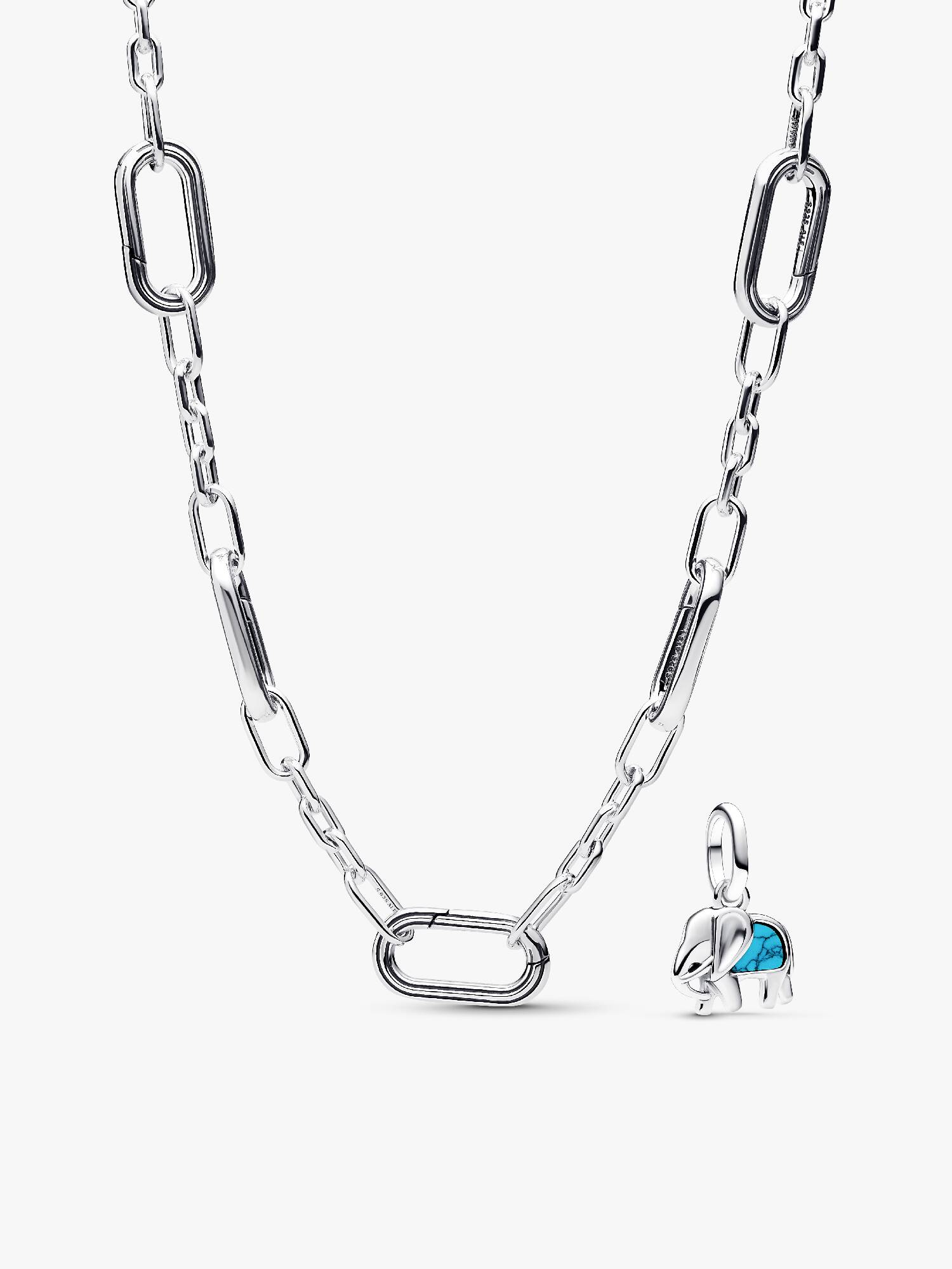 Kleiner Elefant Halsketten & Charm Schmuckset