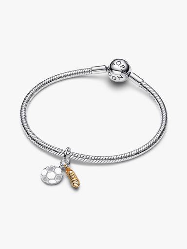 Fußballschuh Doppelter Charm-Anhänger
