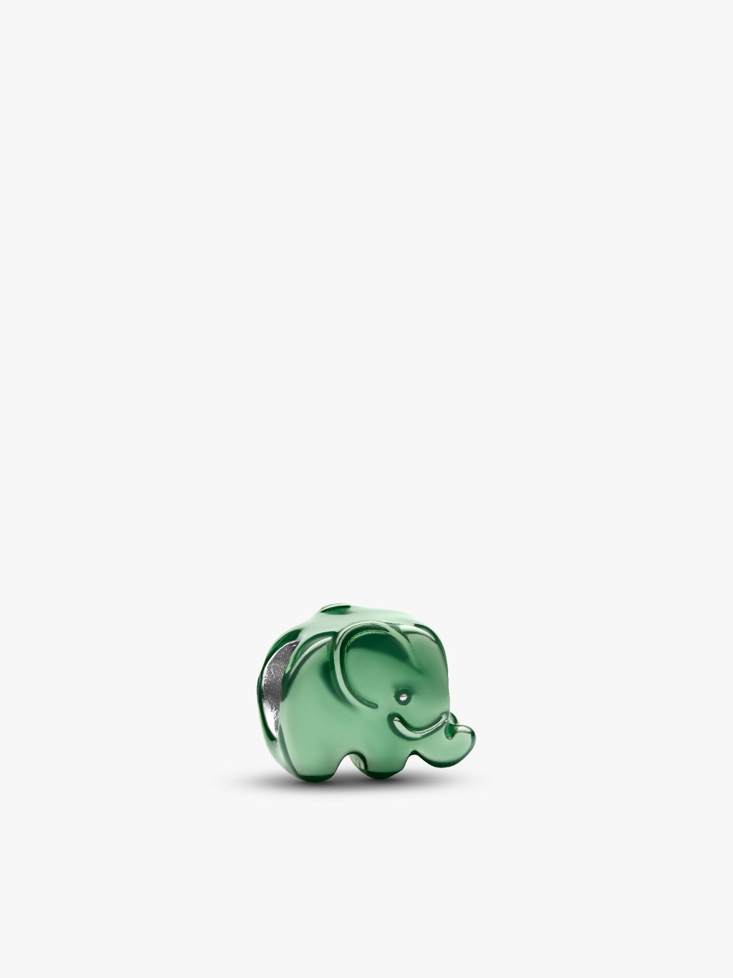 Grüner Elefant Mini-Charm