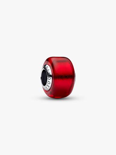 Rotes Murano-Glas-Charm