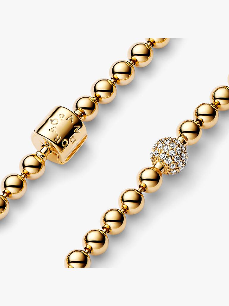 Kugeln & Pavé Armband