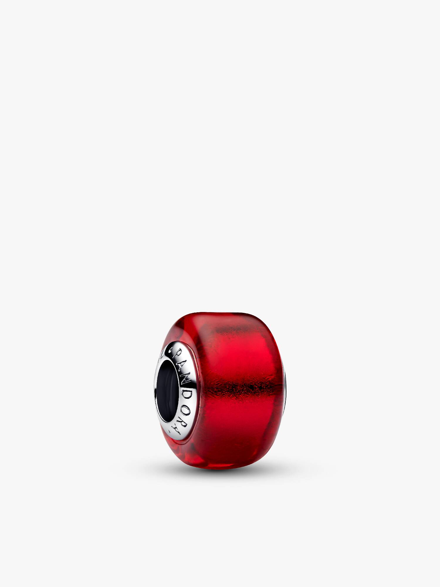 Rotes Murano-Glas-Charm
