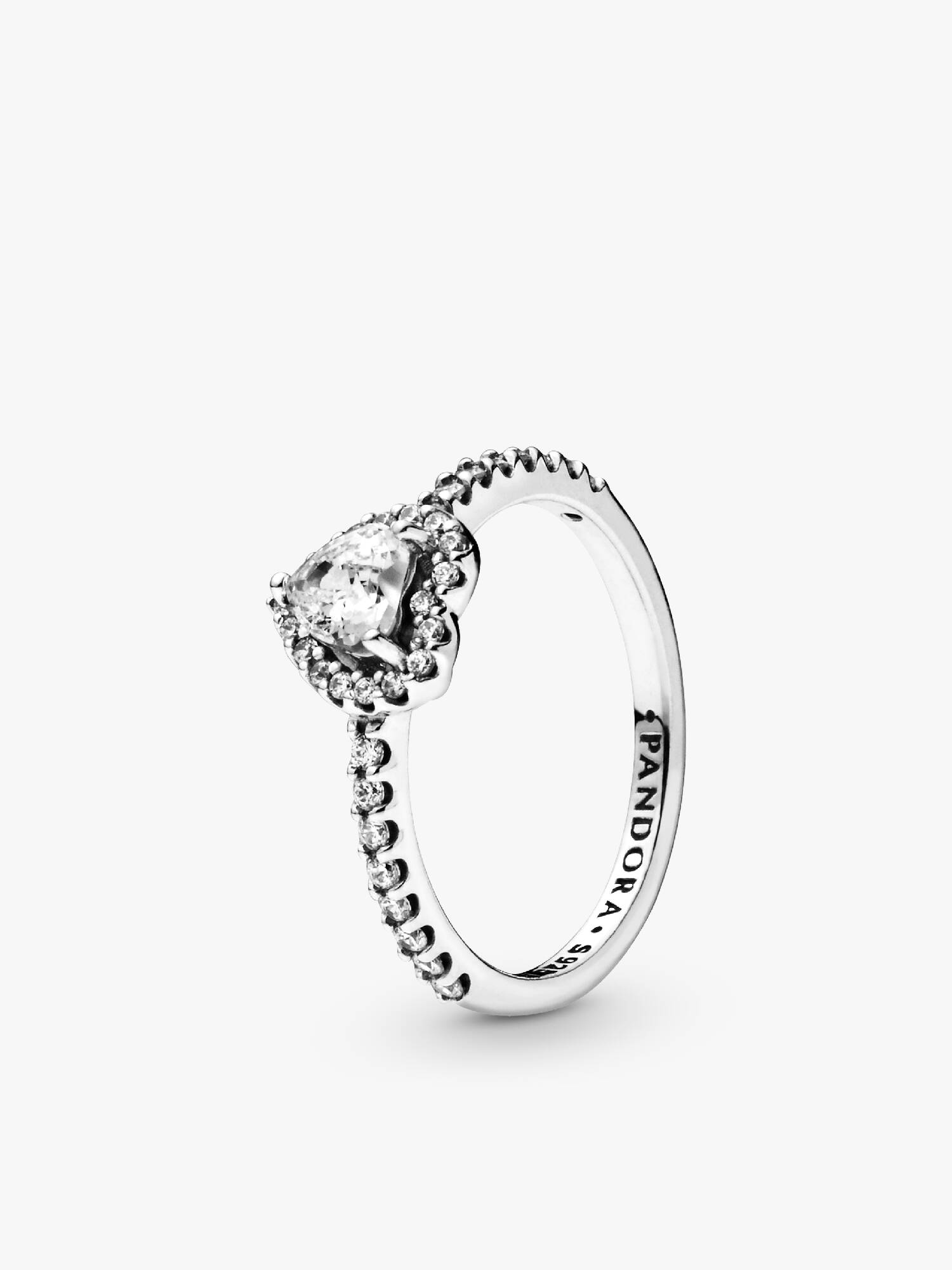 Erhabenes Herz Ring