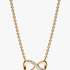 Funkelndes Unendlichkeits-Collier Funkelndes Unendlichkeits-Collier