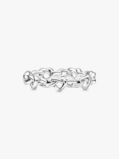 Knotenherzen Ring