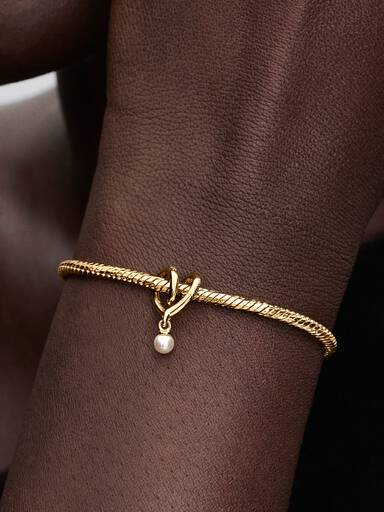 Eingehülltes Herz Charm