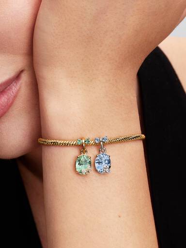Bridgerton Schmetterling & Biene Teilbarer Charm-Anhänger