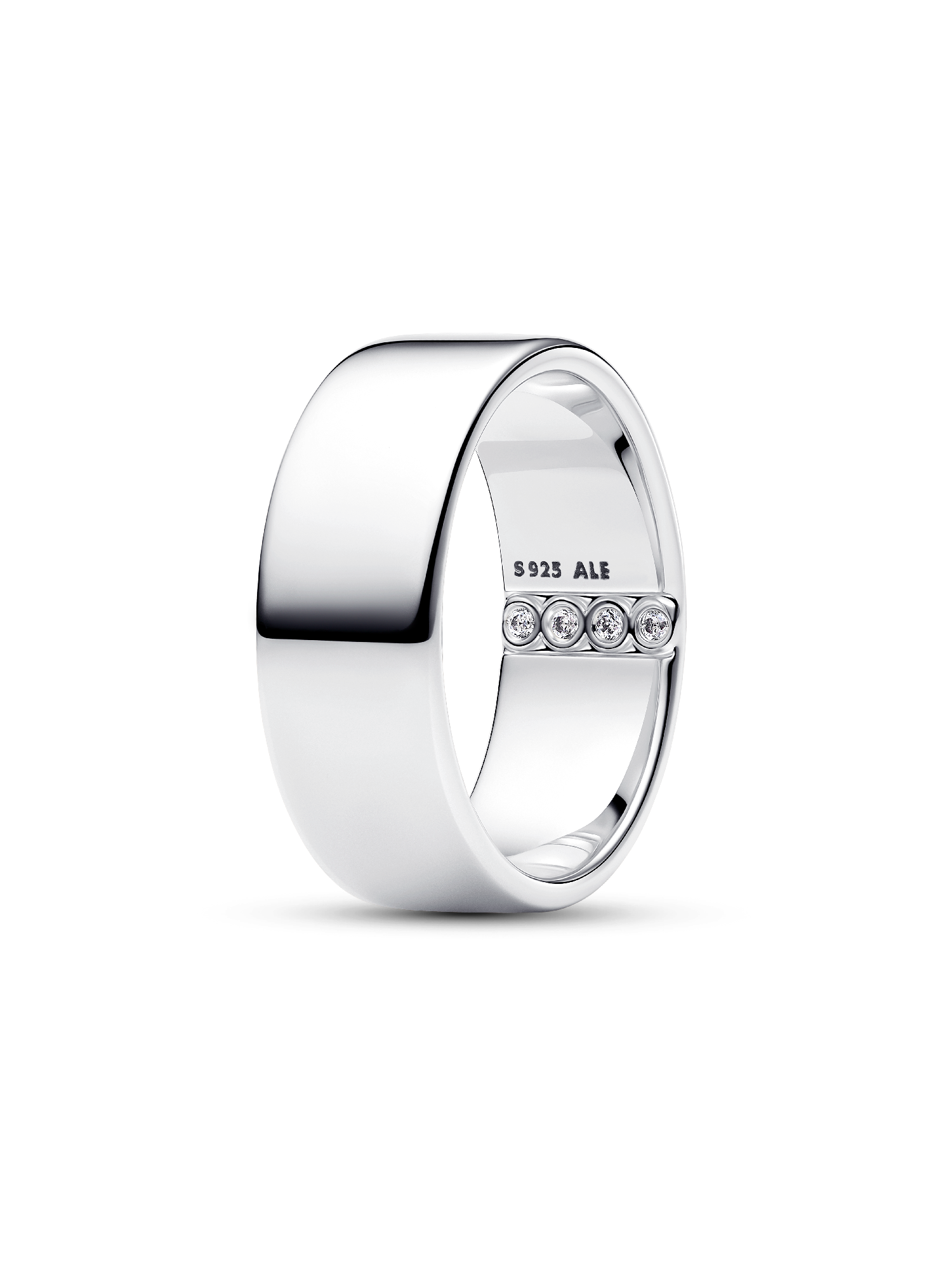 Gravierbares Breites Band Ring
