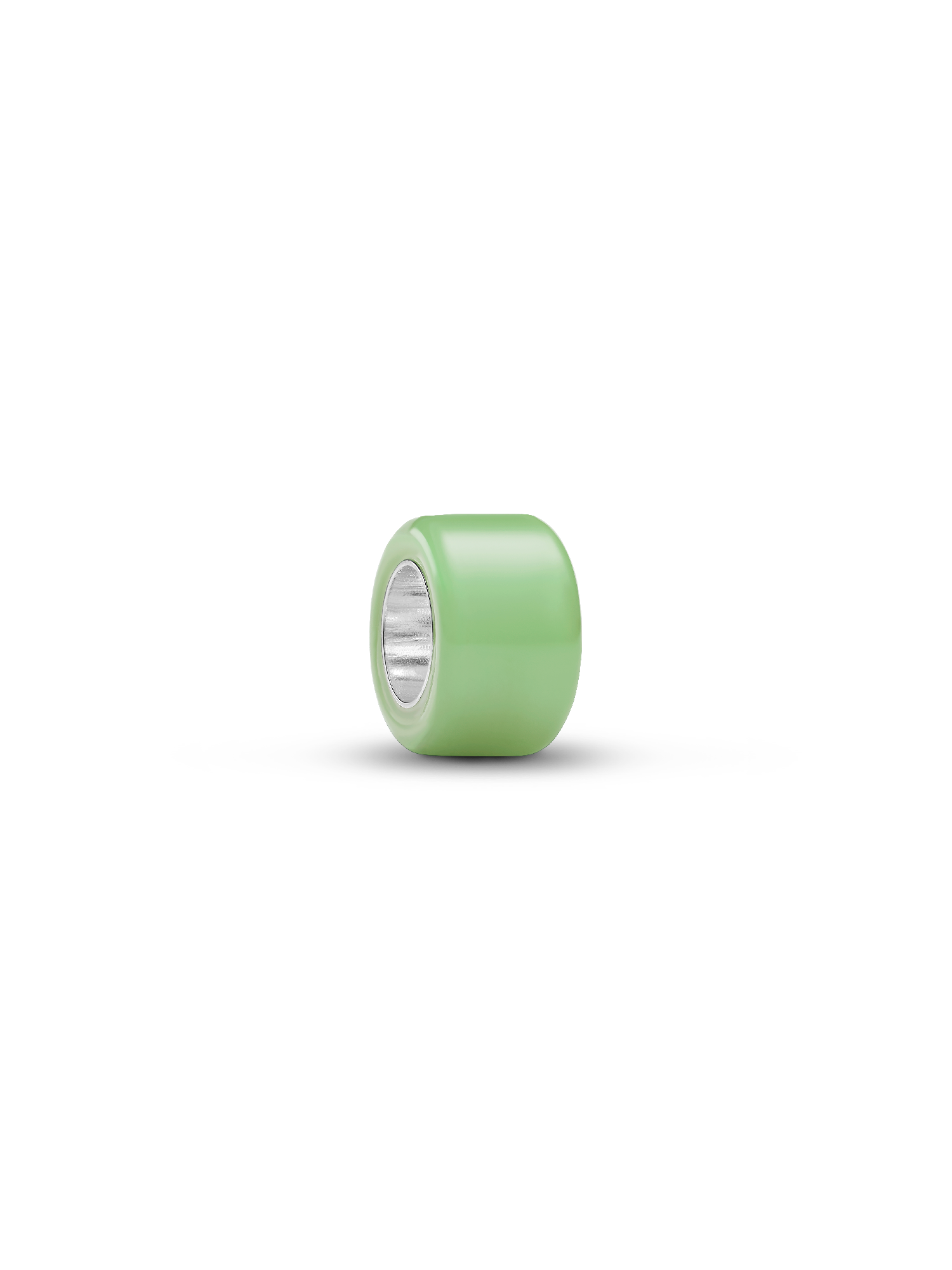 Grüner Murano-Glas Mini-Charm