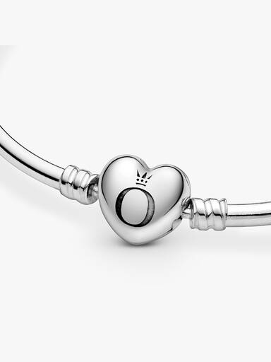 Pandora Moments Herzverschluss Armreif