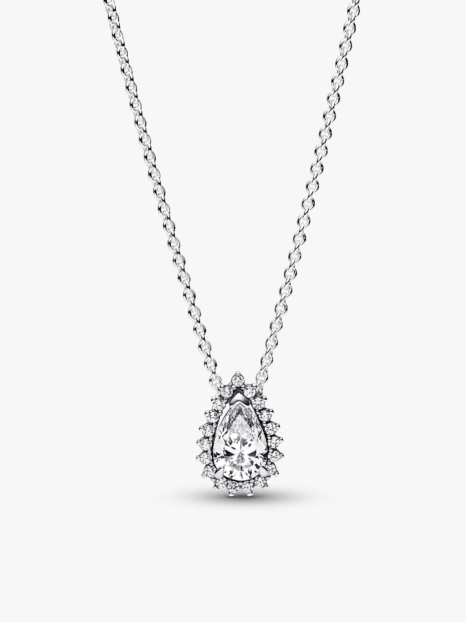Funkelnde Birnen-Kranz Collier-Halskette