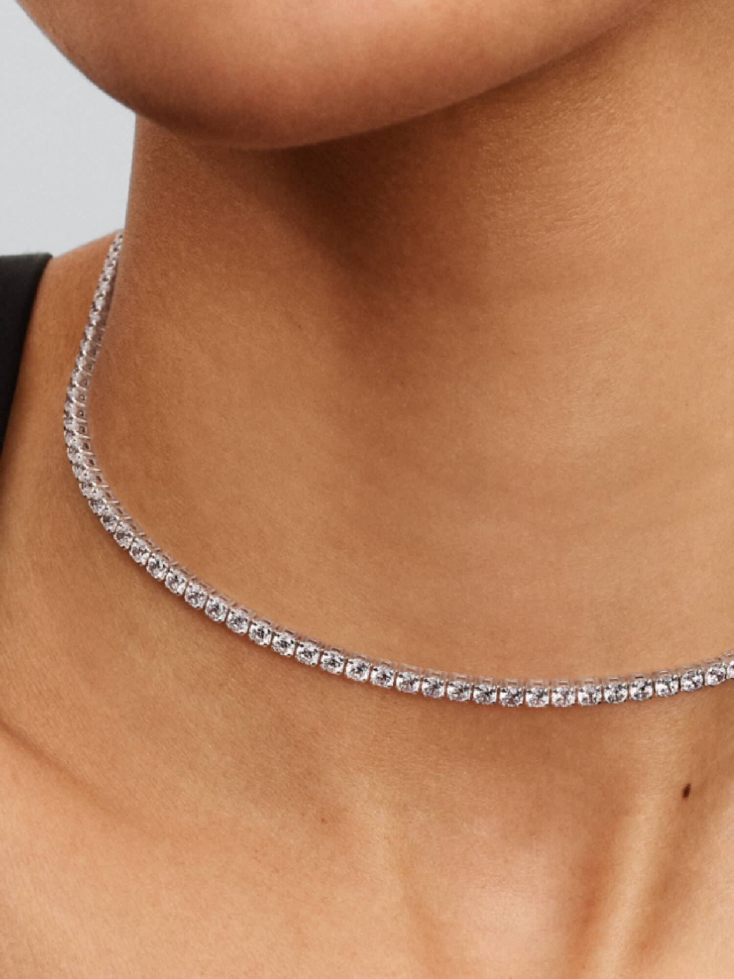 Tennis-Choker-Halskette