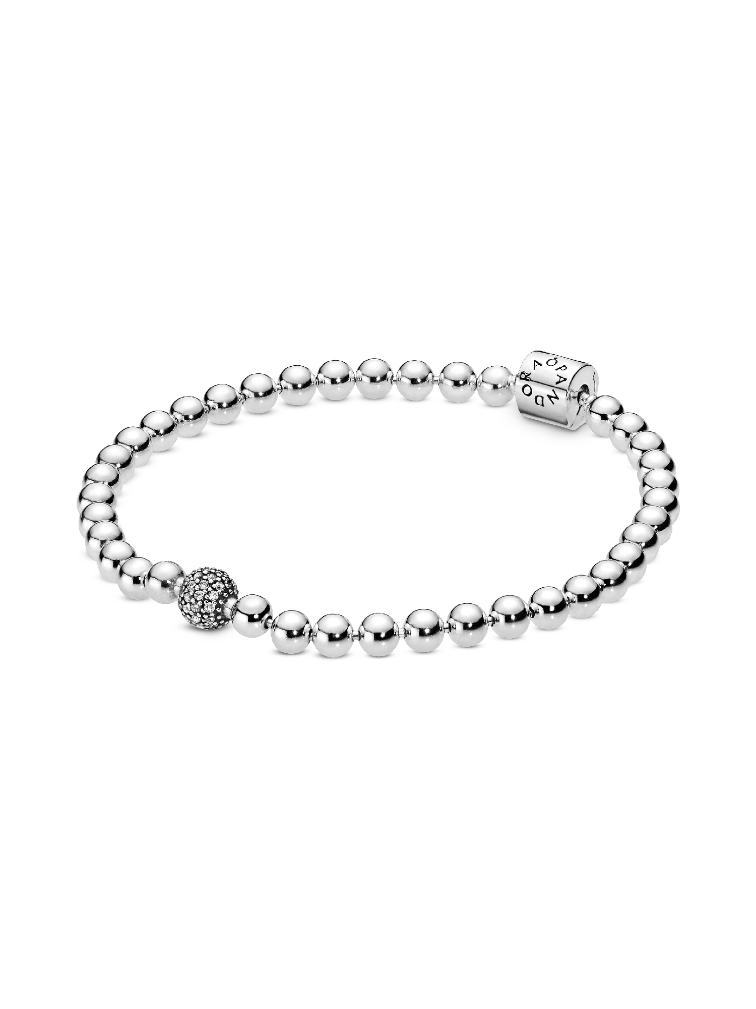 Kugeln & Pavé Armband