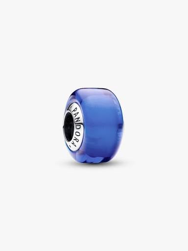 Blaues Murano-Glas Mini-Charm