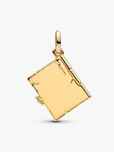 Gravierbares Zauberbuch Charm-Anhänger