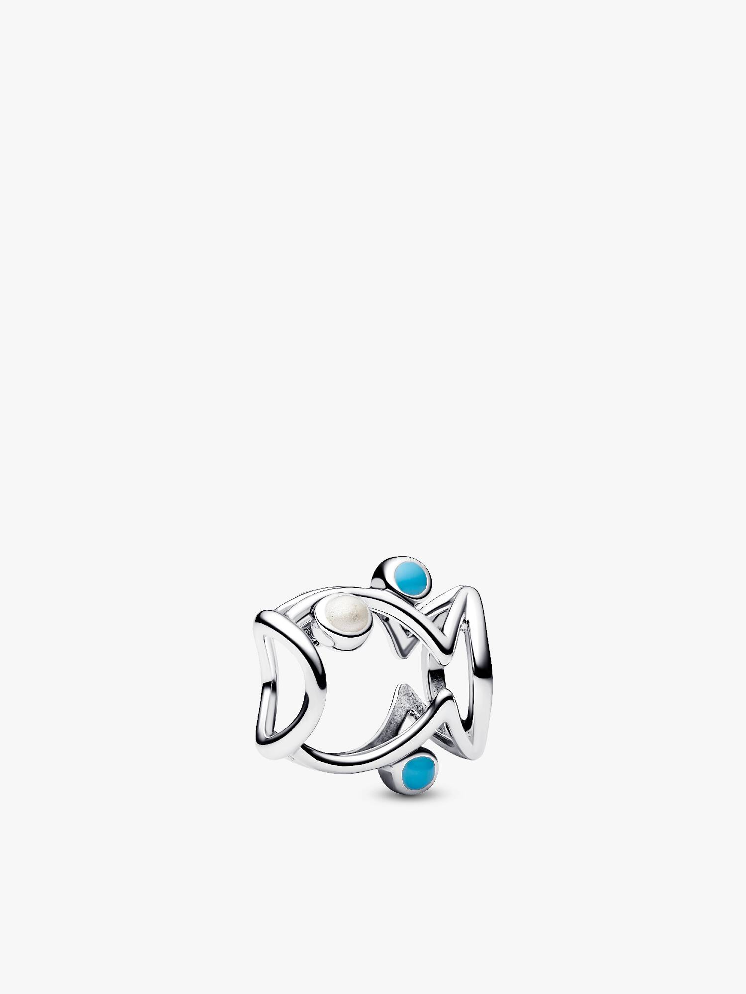 Offen gearbeiteter Fisch Charm