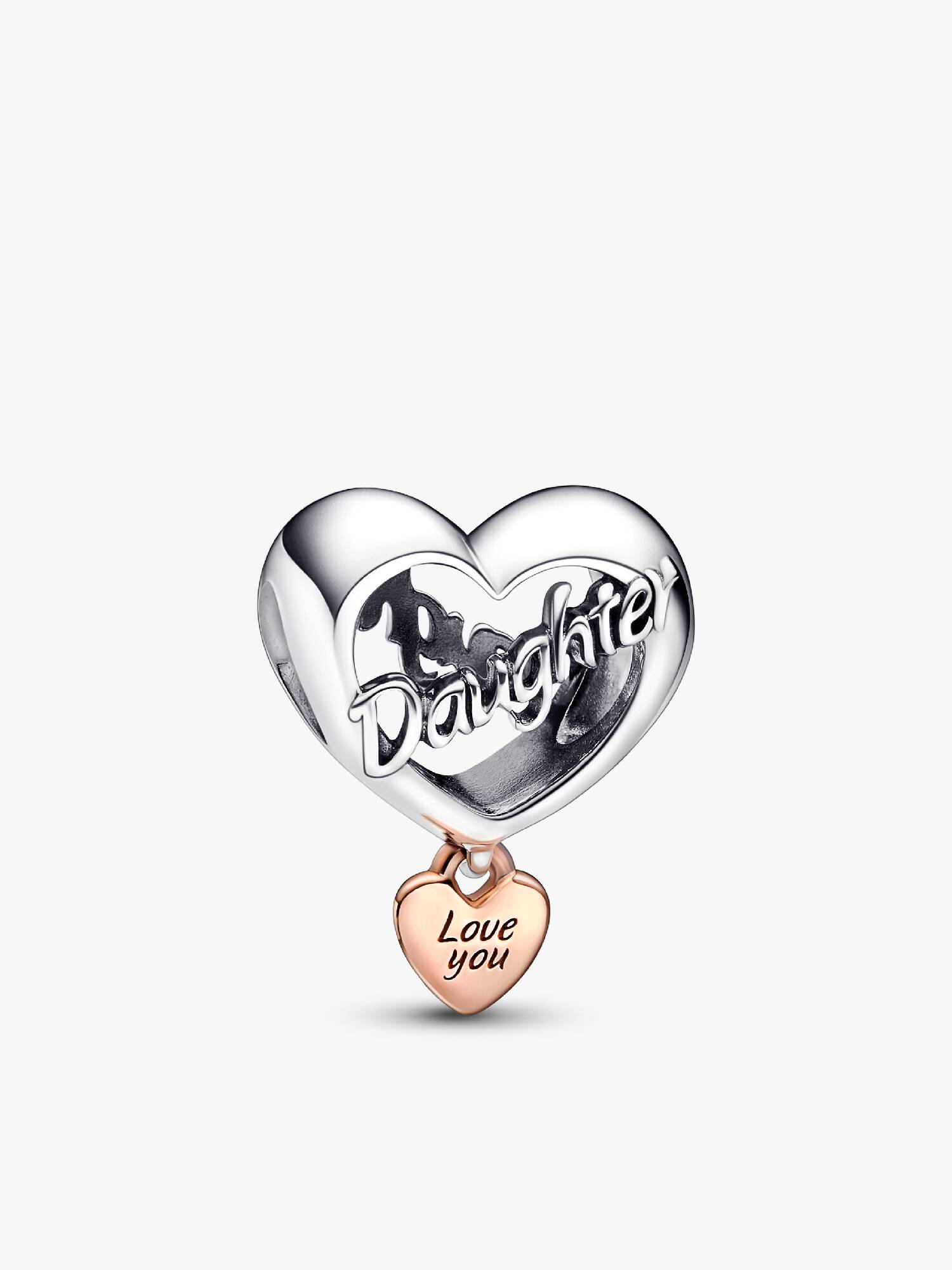„Love You Daughter“ Herz-Charm