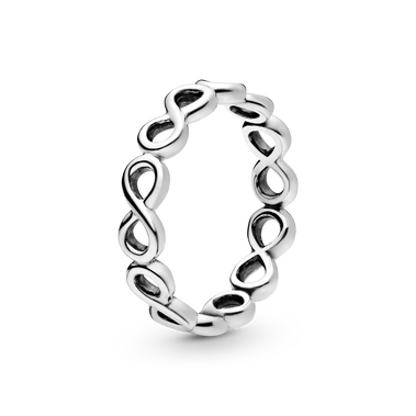 Einfacher Unendlichkeits-Band Ring