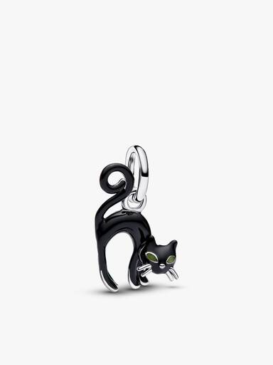 Halskette & Katzen-Charm Set