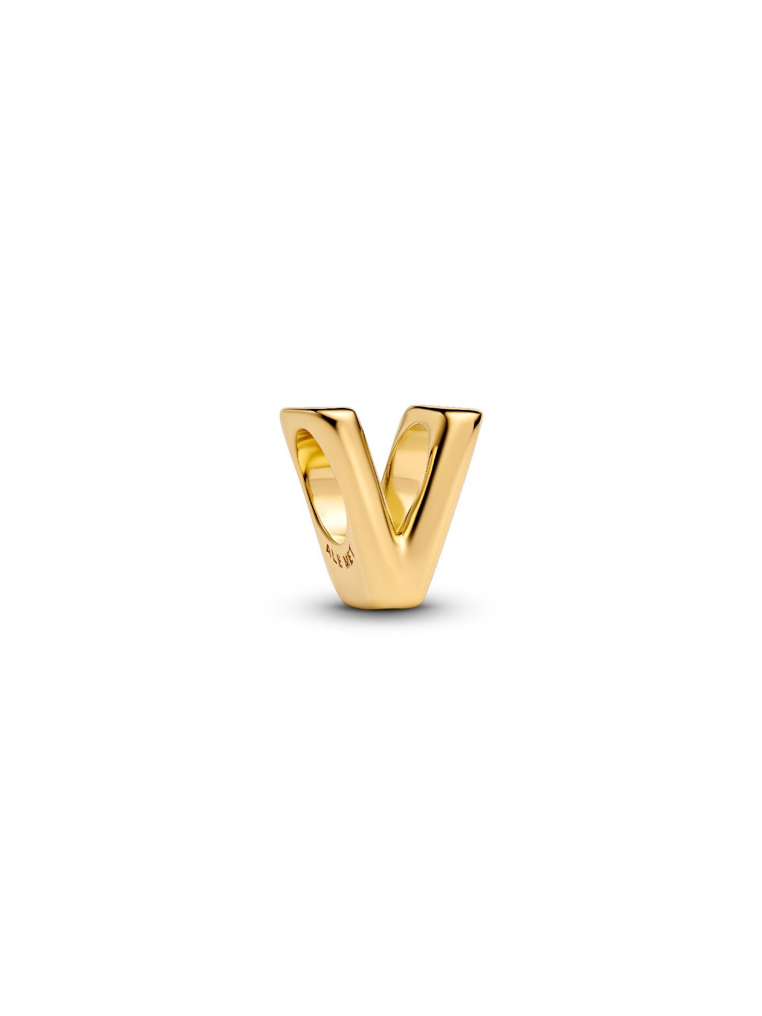 Buchstabe V Alphabet-Mini-Charm