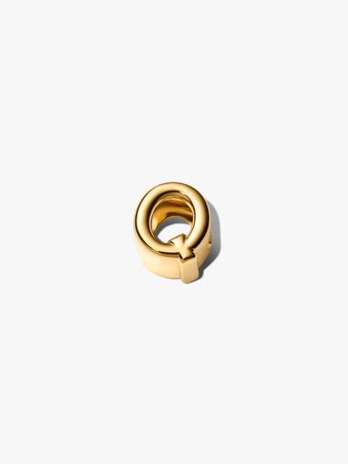 Buchstabe Q Alphabet-Mini-Charm