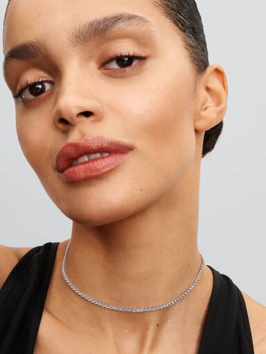Tennis-Choker-Halskette