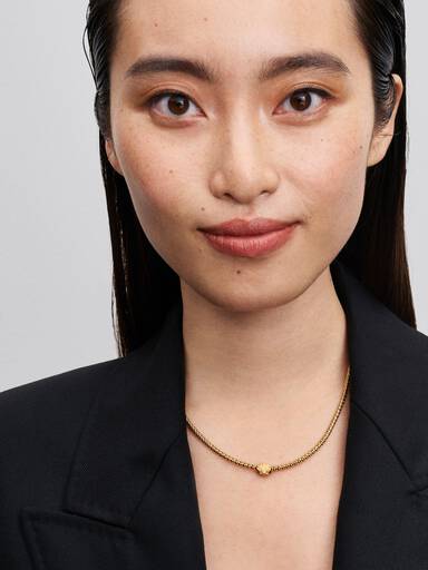 Strukturierte Muschel Mini-Charm