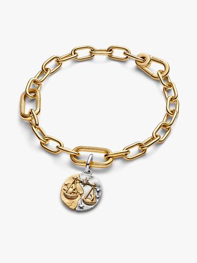 Sternzeichen Waage Medaillon-Charm