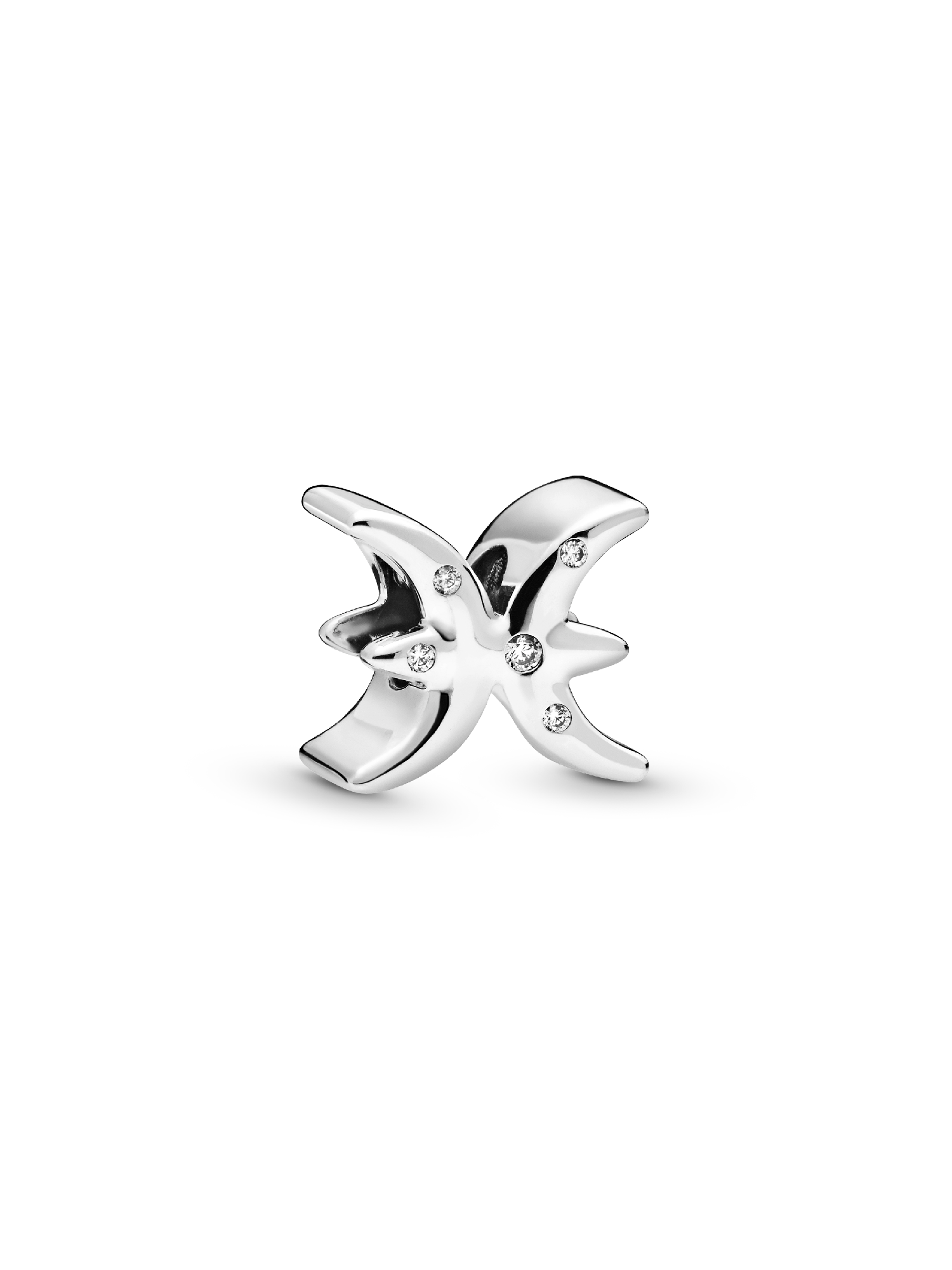 Funkelnde Fische Sternzeichen-Charm
