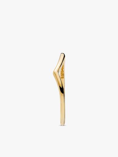 Polierter Wishbone-Ring