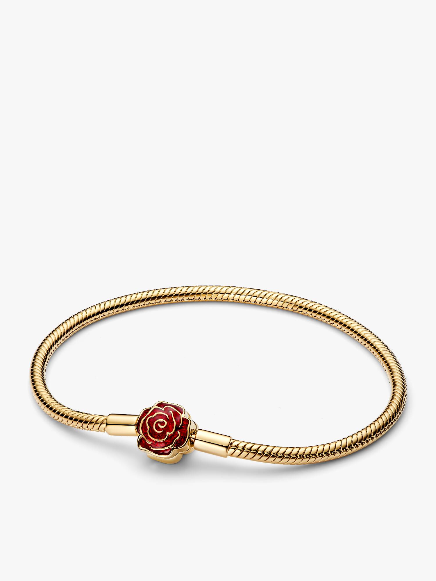 Disney Die Schöne und das Biest Magische Rose Schlangen-Gliederarmband