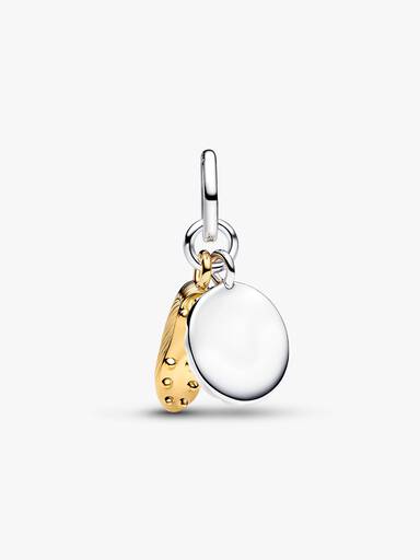 Fußballschuh Doppelter Charm-Anhänger