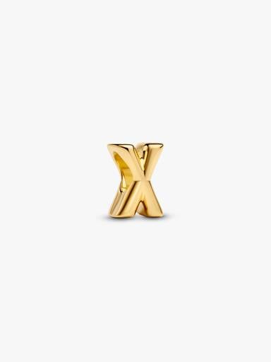 Buchstabe X Alphabet-Mini-Charm