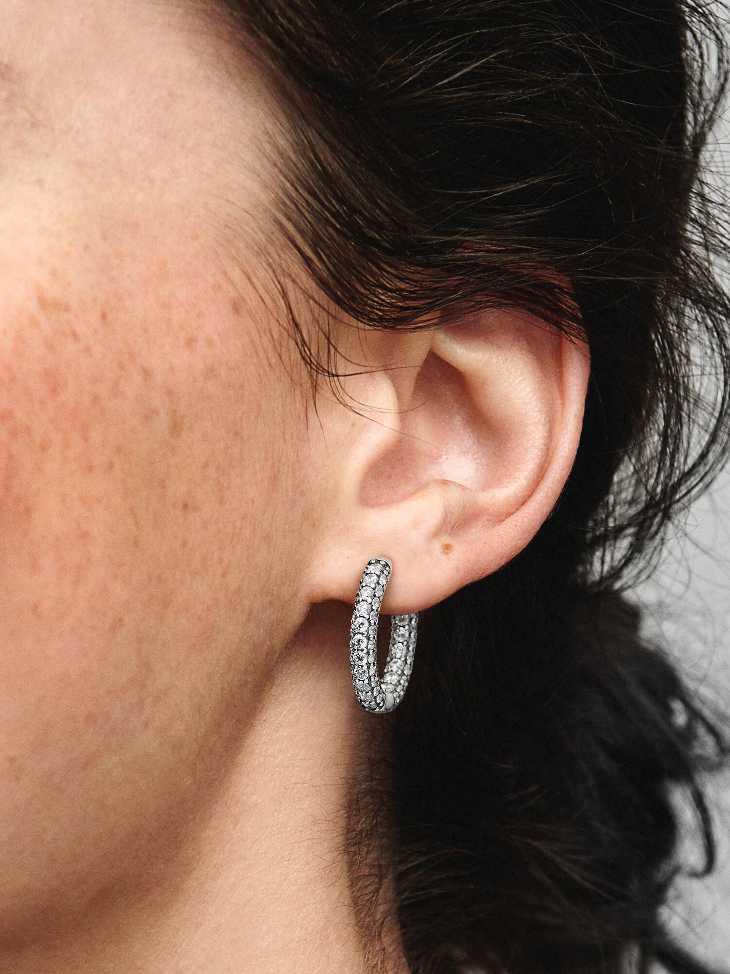 Pandora Timeless Einreihige Pavé Ohrringe