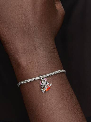 Disney Stitch Raketenschiff Charm-Anhänger