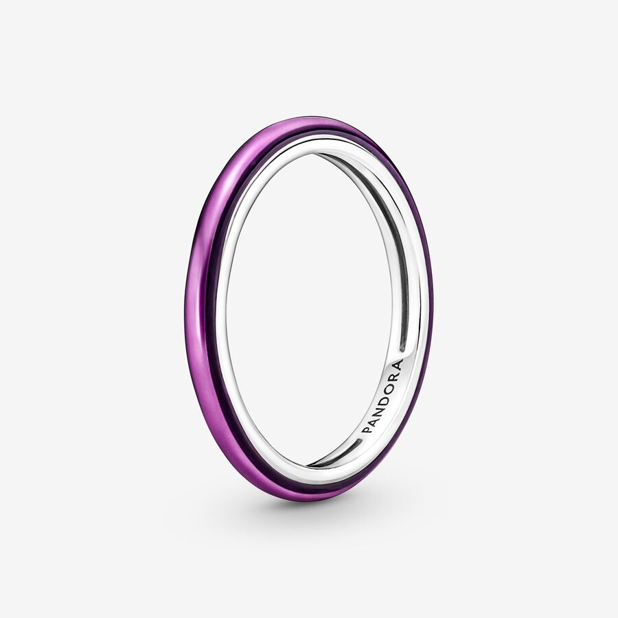 Pandora ME Shocking Purple Ring image number 0