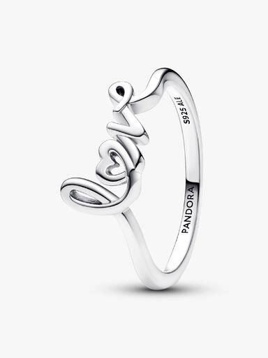 Handgeschrieben Love Ring