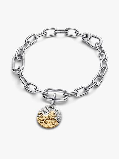 Sternzeichen Löwe Medaillon-Charm
