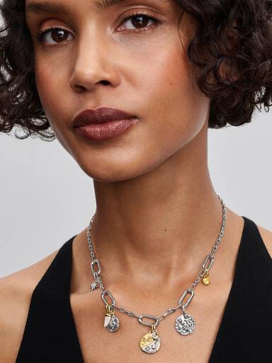 Herz Medaillon-Charm
